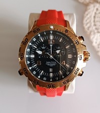 OROLOGIO NAUTICA Yachtimer Wr 200 MT. Cronografo Cinturino Arancio