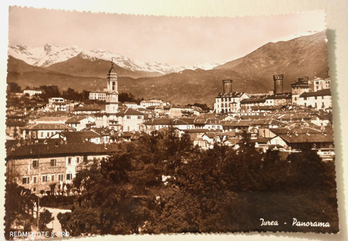 Ivrea panorama - (torino),