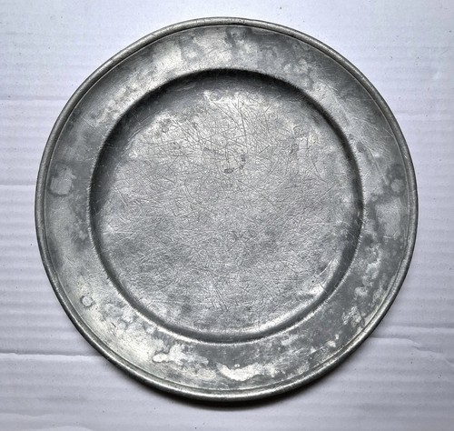 Antico piatto peltro - antico, in
