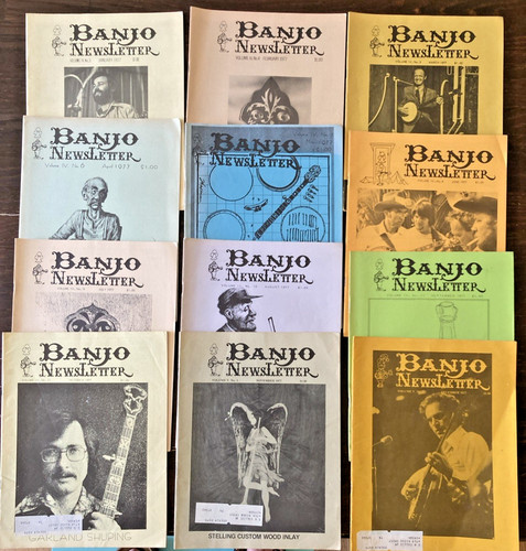 The banjo newsletter magazines - newsletter,