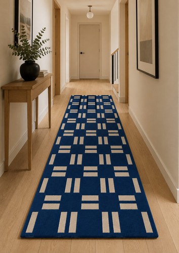 Tappeto geometrico mano - tappeto,