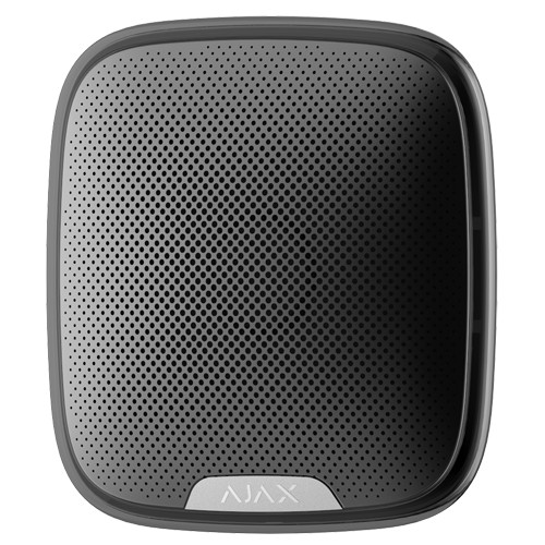 7661 streetsiren black - black, sirena