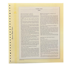Fogli Album Marini King Vaticano 2000 singoli + automatici + libretto