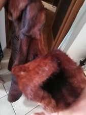 Cappotto in Vera Pelliccia di Visone