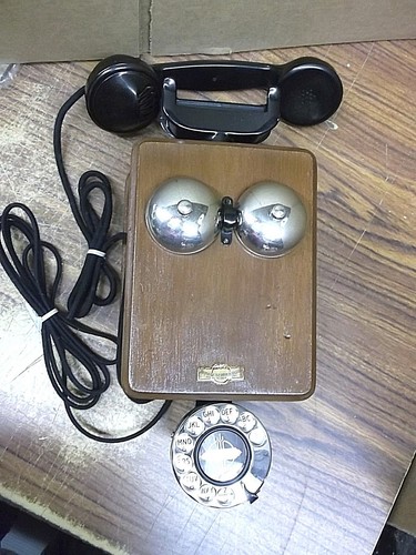 Vecchio telefono giunzione - vecchio,