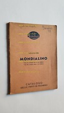 Mondial Mondialino 48 Tipo A-B 1955 catalogo ricambi originale parts catalogue