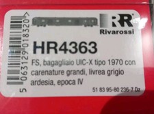 Rivarossi HR 4363 Fs  Bagagliaio UIC X 1970