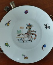 Piatto vintage scalda pappa