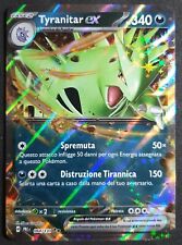 TYRANITAR EX 064/131 Doppia Rara in Italiano POKEMON Evoluzioni Prismatiche