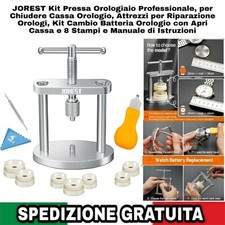 Kit Pressa Orologiaio Professionale, x Chiudere Cassa Orologio. Kit Riparazione