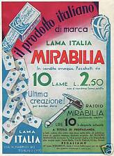 PUBBLICITA'1933 LAMA ITALIA