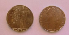 Italia moneta 100 lire - italia/,