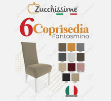 SET 6 COPRISEDIA  CON SCHIENALE ALTO FANTASMINO ZUCCHISSIME ELASTICIZZATO