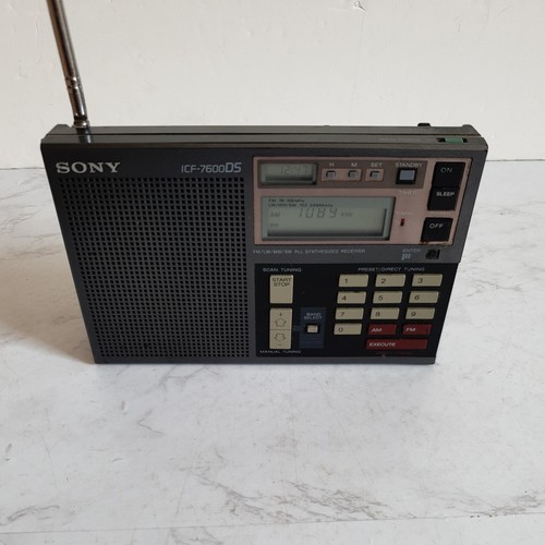 Sony icf 7600ds world - sony, am/fm