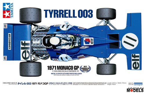 Tyrrell 003 stewart - tyrrell,