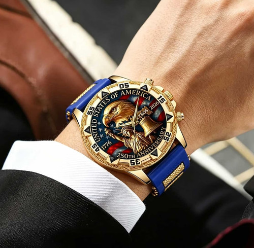 Orologio uomo patriottico usa - orologio,