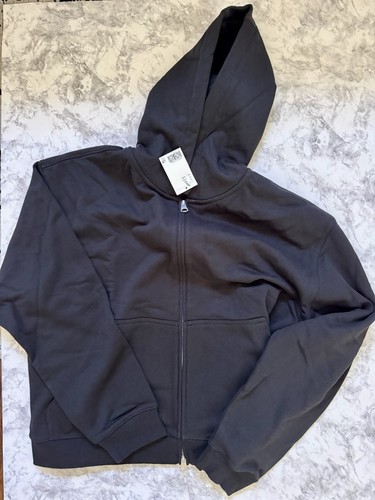 Felpa con cappuccio zip - e,