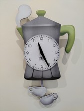 Moka caffè orologio con - caffè,