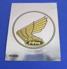 HONDA MOTOR Adesivo metallizzato PANINI'S Stickers con velina Automobilismo Moto