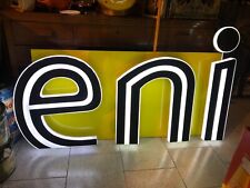 Insegna luminosa eni agip