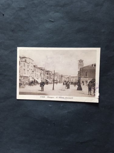 Cartolina chioggia corso - (ve).,