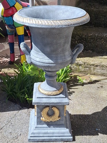 Grande vaso anfora colonna
