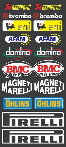 Kit sponsor moto sbk - fe,