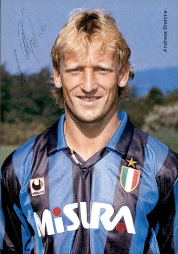 Cartolina calciatore andreas - cartolina,