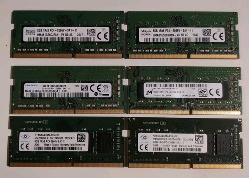Ram ddr4 8gb - 2666mhz, 1rx8