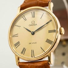 *Funzionante! Ha bisogno di Servizio* Vintage OMEGA De Ville Cal.625 Carica Manuale 32mm Uomo