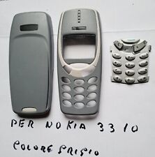 Vendo Cover 2 pezzi + tastiera compatibile x Nokia 3310 colore grigio usata come