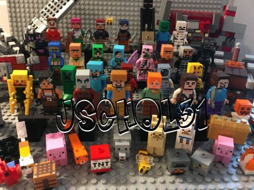 Lego minecraft minifigures - lego,
