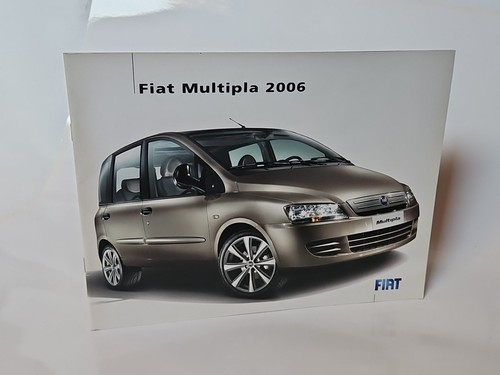 Fiat multipla brochure usata - fiat,