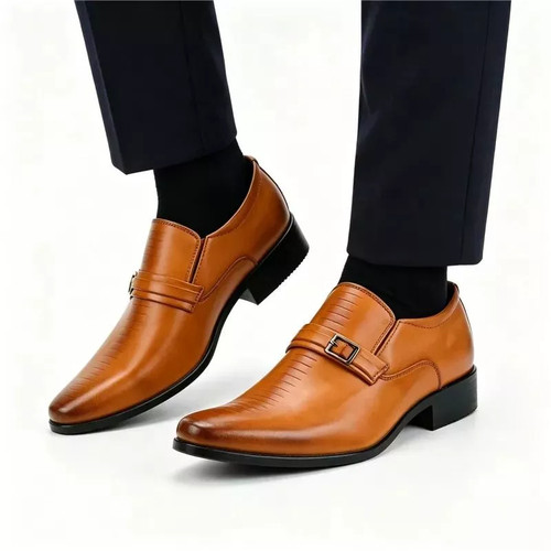 Scarpa elegante uomo cuoio - uomo,