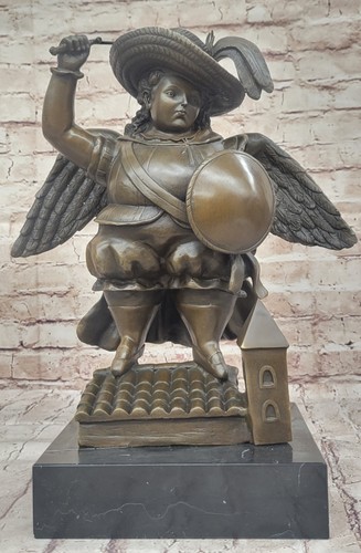 Statuina bronzo moderna - in,