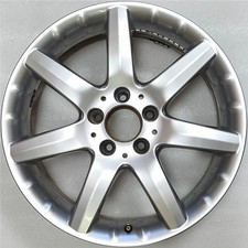 cerchio in lega originale Mercedes classe C 8,5x17 ET34 W203 A2034012402 jante B66471515