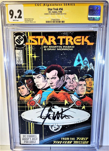 William shatner firmato - william, star