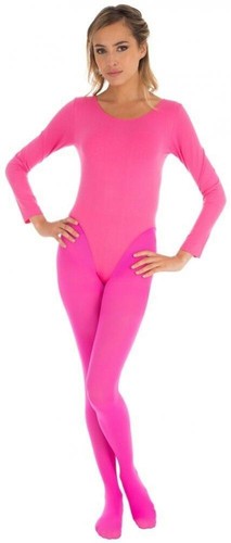 Body danza manica lunga - , rosa