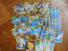 DRAGON BALL Z SERIE GOLD LENTICOLARI GIOCHI PREZIOSI CARDS LOTTO 20 PZ 