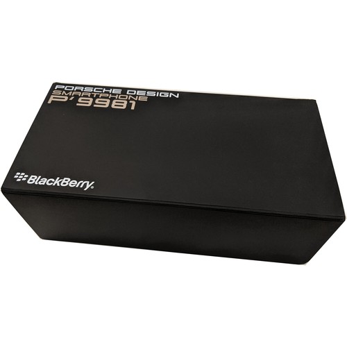 Blackberry porsche design - porsche,
