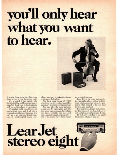 1968 lear jet stereo - 1968, otto