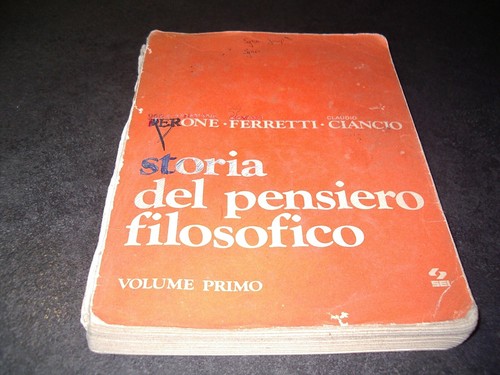 Storia del pensiero filosofico