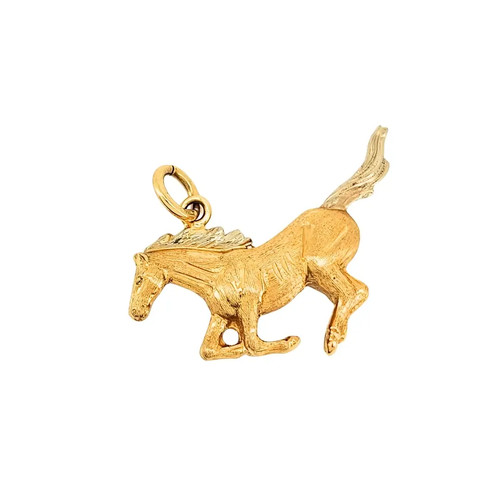 Ciondolo cavallo satinato - cavallo,