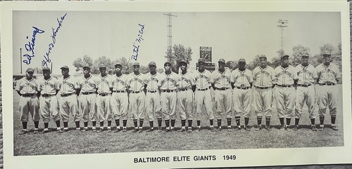 Negro leagues autografato - negro,