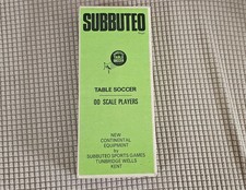 VINTAGE: Calcio da tavolo Subbuteo anni '60 - squadra e manager West Ham scatola completa
