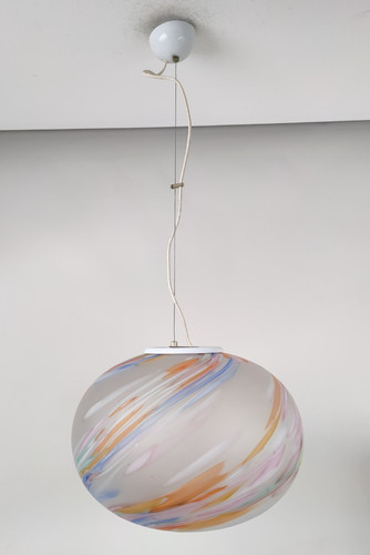 Grande lampadario palla