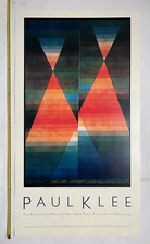 Paul Klee at Moma 1987 New York USA vintage poster