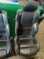 SEDILI E46 COUPE' ELETTRICI PELLE NERA BMW M SPORT