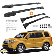 Aluminum 4Pcs Roof Rack Side