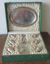 Servizio da liquore in metallo